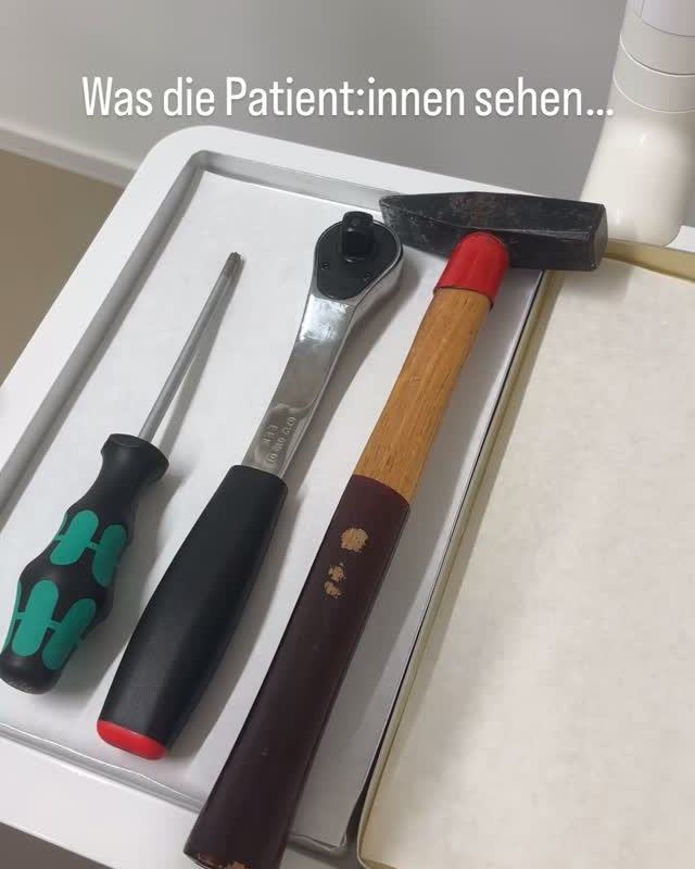 Was die Patient:innen sehen…